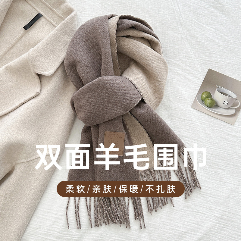 Новый роскошный дизайнерский ш – обзор и цена Wool Scarf Men