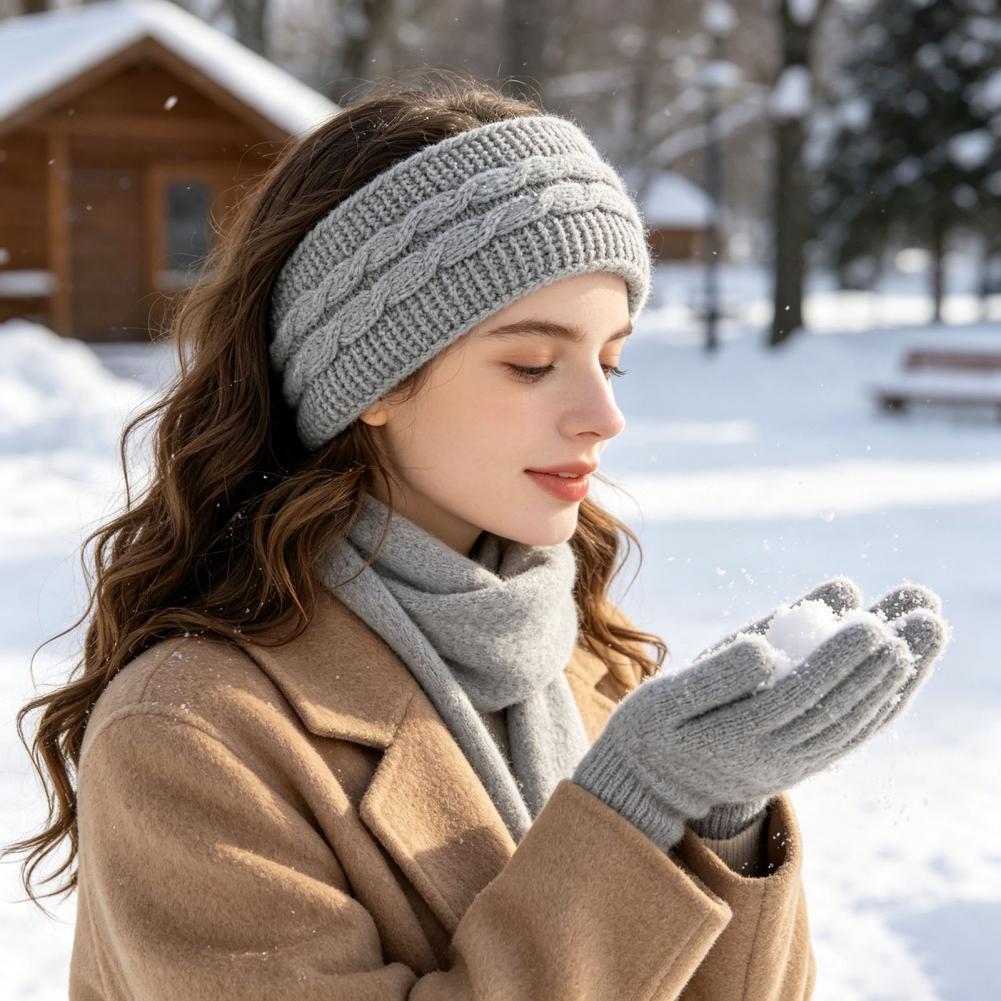 Зимние повязки на голову для ж – обзор и цена Winter Headband Fleece